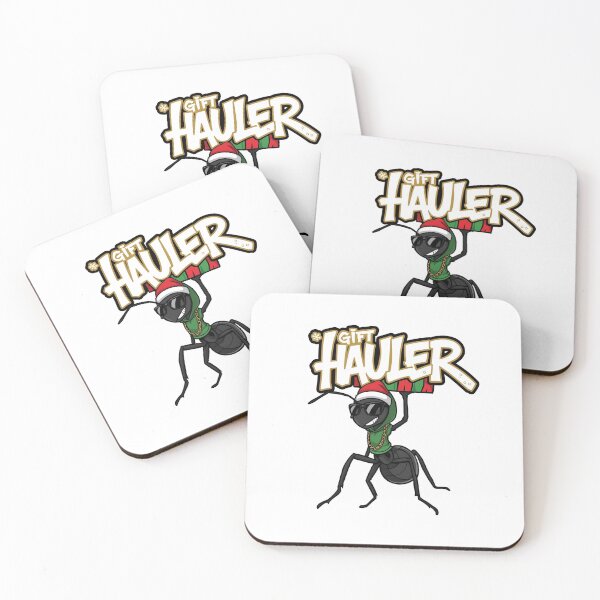 Item preview, Gift Hauler Ant – Strong Christmas Worker Bug Art designed and sold by MiszungART.