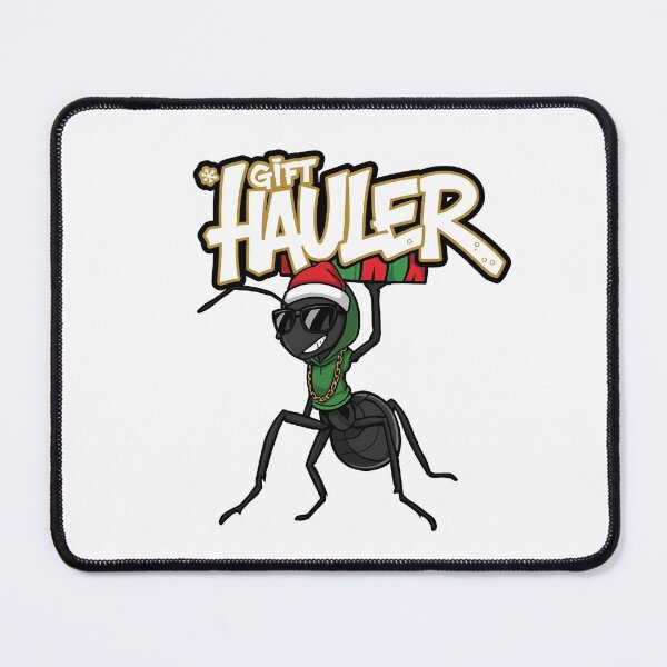Item preview, Gift Hauler Ant – Strong Christmas Worker Bug Art designed and sold by MiszungART.