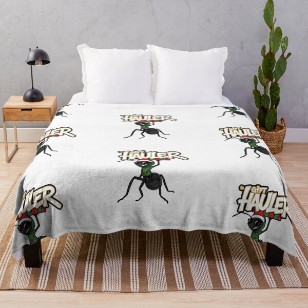 Item preview, Gift Hauler Ant – Strong Christmas Worker Bug Art designed and sold by MiszungART.