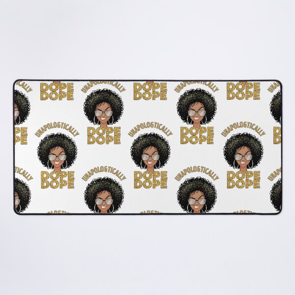 Item preview, Copy of Copy of Unapologetically Dope Black Woman Art – Empowerment Glitter Portrait designed and sold by Williams Anderson.