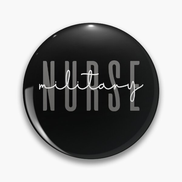 Item preview, Minimalist Military Nurse Typography designed and sold by JRRTs.