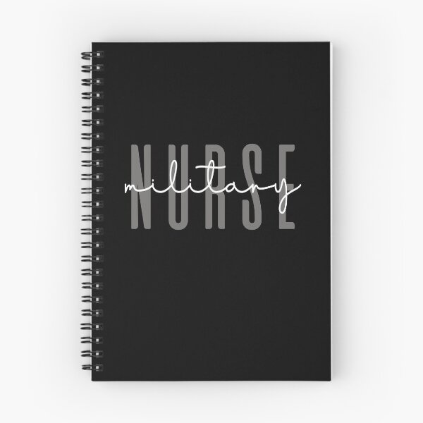 Item preview, Minimalist Military Nurse Typography designed and sold by JRRTs.
