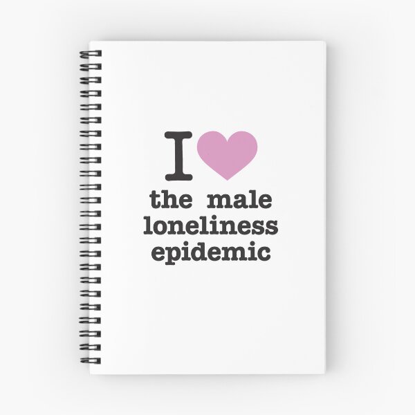 Item preview, I love the male loneliness epidemic / PURPLE designed and sold by justicefreedom.