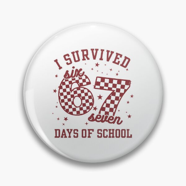 Item preview, Survived Sixty Seven Days School Funny Student Triumph designed and sold by cerima.