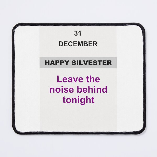 Item preview, Happy Silvester - December 31, Edition: 72 designed and sold by ariksworld.