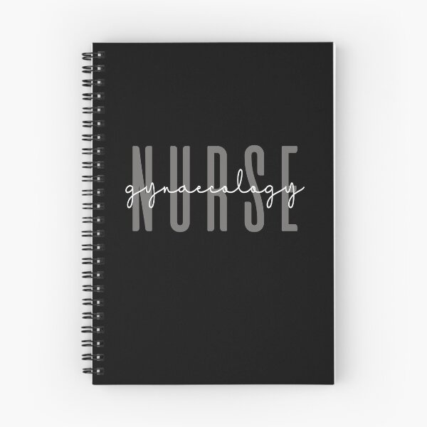 Item preview, Minimalist Gynaecology Nurse Typography designed and sold by JRRTs.