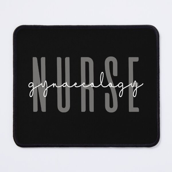 Item preview, Minimalist Gynaecology Nurse Typography designed and sold by JRRTs.