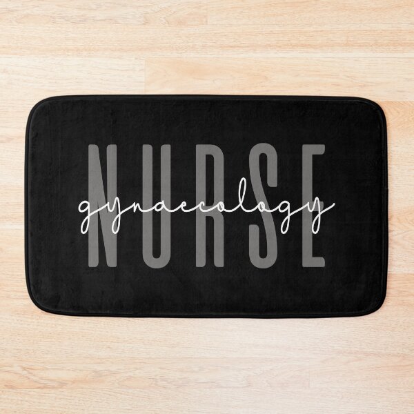 Item preview, Minimalist Gynaecology Nurse Typography designed and sold by JRRTs.