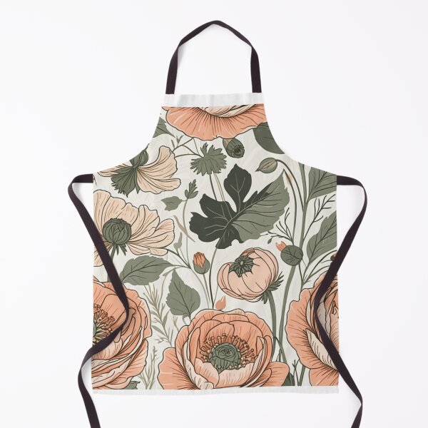 Item preview, Ranunculus – Fine Line Botanical Design designed and sold by JaneMcCarthyDNA.