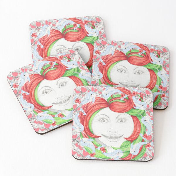 Item preview, Lady Joy's Flying Narwhals For Christmas designed and sold by JTraffStudios.
