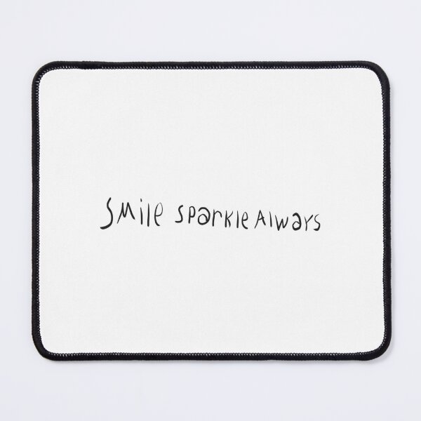 Item preview, Smile Sparkle Always Handwritten Message – Positive Motivational Lettering Design designed and sold by Beautiful art store.