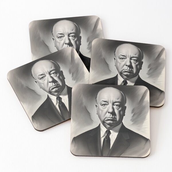 Item preview, Alfred Hitchcock designed and sold by WorldofCharcoal.