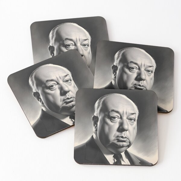 Item preview, Alfred Hitchcock designed and sold by WorldofCharcoal.