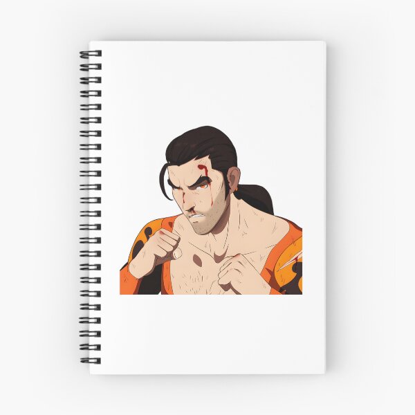 Item preview, Retro Tough Male Fighter Illustration designed and sold by brucerios.