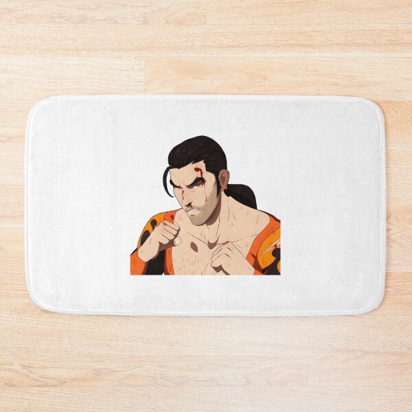 Item preview, Retro Tough Male Fighter Illustration designed and sold by brucerios.