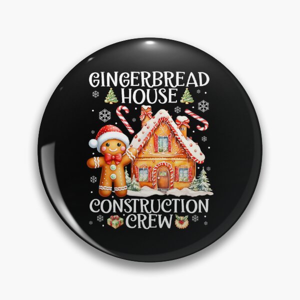 Item preview, Gingerbread House Construction Crew Funny Holiday Baking Spirit designed and sold by najaks.