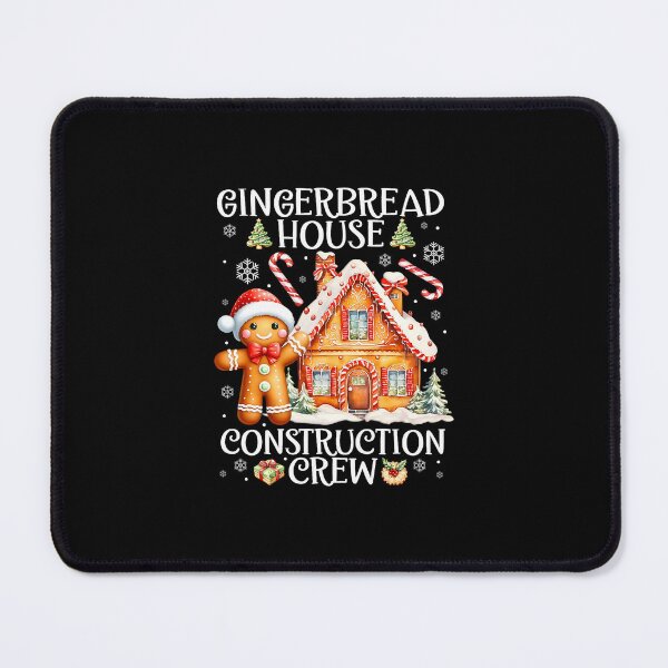 Item preview, Gingerbread House Construction Crew Funny Holiday Baking Spirit designed and sold by najaks.
