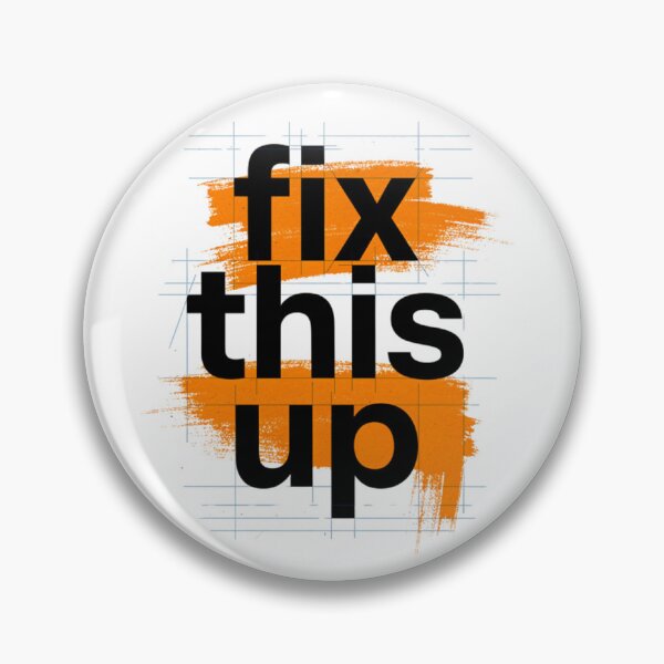 Item preview, fix this up typography designed and sold by KawaiiChibii.