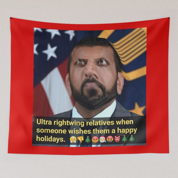 Item preview, Kash Patel new scrooge for christmas season designed and sold by reallypathetic.