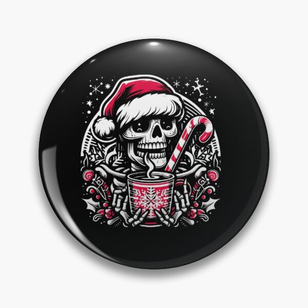 Item preview, Santa skeleton having hot a choclate  designed and sold by Mega _Tronus .
