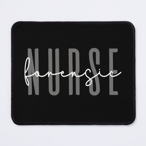 Item preview, Minimalist Forensic Nurse Typography designed and sold by JRRTs.