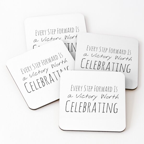 Item preview, Every Step Forward Is a Victory Worth Celebrating – Progress Affirmation designed and sold by Camila  Ardila.