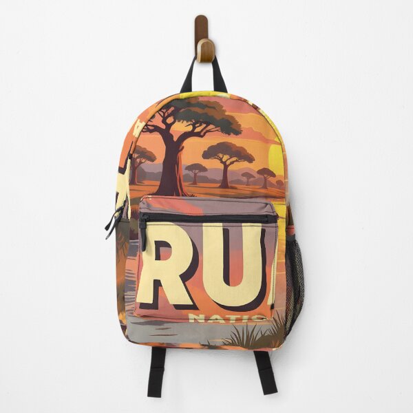 Item preview, Ruaha National Park, Tanzania: Vintage-Style Painterly Travel Poster designed and sold by LSVart.