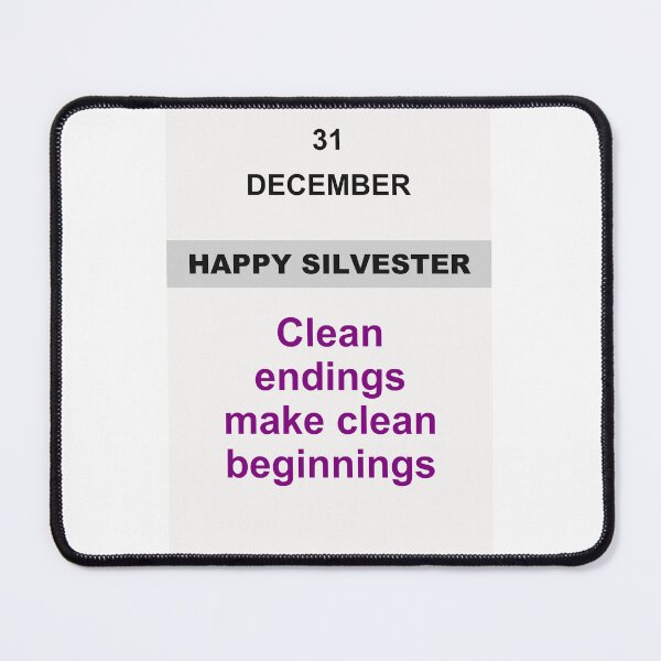 Item preview, Happy Silvester - December 31, Edition: 76 designed and sold by ariksworld.