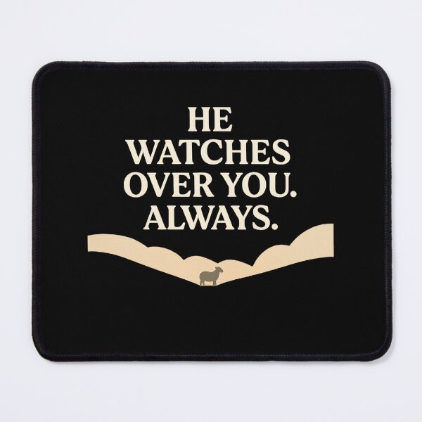 Item preview, He Watches Over You Always – Christian Shepherd Comfort Design designed and sold by astersgraphics.