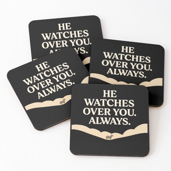 Item preview, He Watches Over You Always – Christian Shepherd Comfort Design designed and sold by astersgraphics.