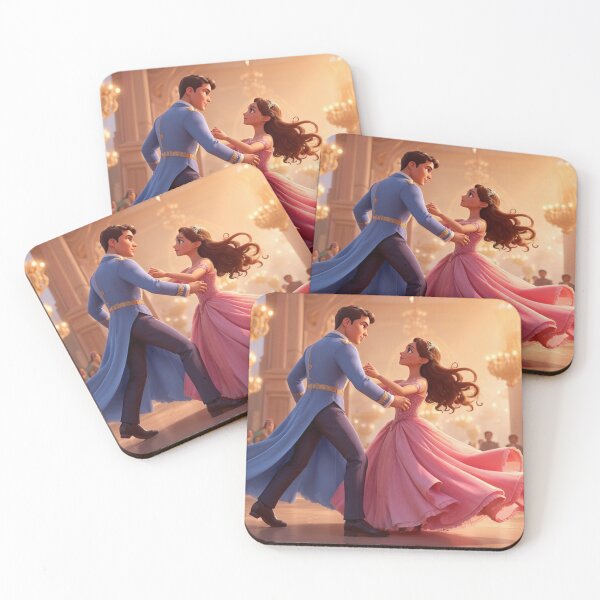 Item preview, Cinderella and Prince Dancing designed and sold by HopaHope.