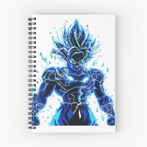 Item preview, Blue Surge Power Anime Tech Warrior Sticker designed and sold by Imaginarium of Chaos falcon88 .