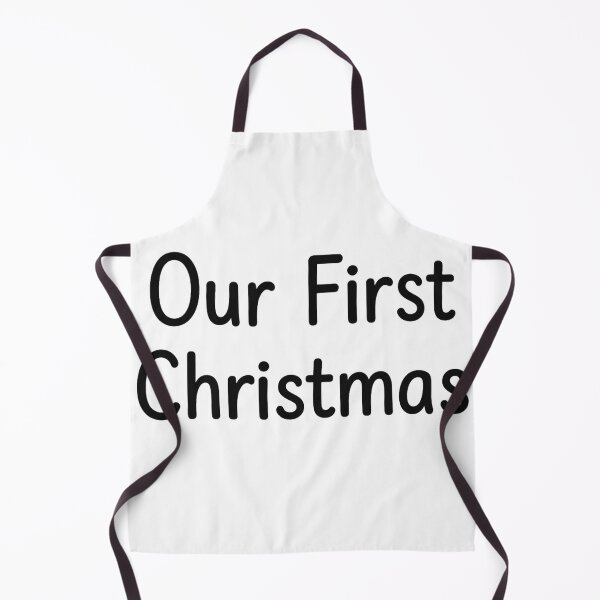 Item preview, Our First Christmas - Sweet Holiday Couple or Family Keepsake Design  designed and sold by JaneMcCarthyStudio.