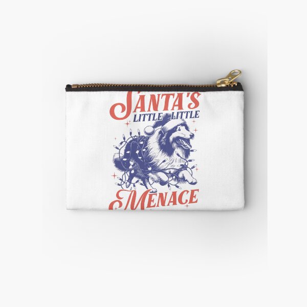 Item preview, Rough Collie Christmas - Santa Rough Collie - Vintage Rough Collie - Gift for Collie Owner designed and sold by sapnaela.