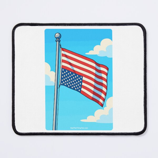 Item preview, American Flag in Distress designed and sold by Say The Thing Tee.