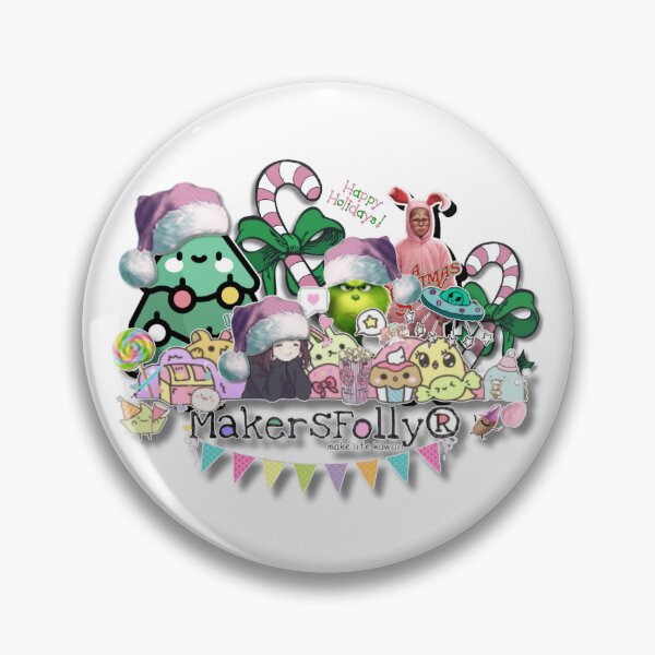 Item preview, MakersFolly Happy Holiday Logo Design designed and sold by MakersFolly.