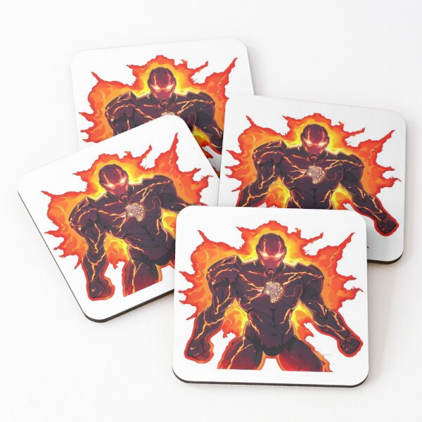 Item preview, Crimson Reactor Anime Power Core Sticker designed and sold by Imaginarium of Chaos falcon88 .