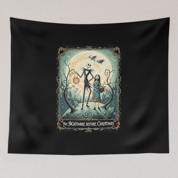 Item preview, Vintage The Nightmare Before Christmas Movie Poster  designed and sold by jeffgonzales.