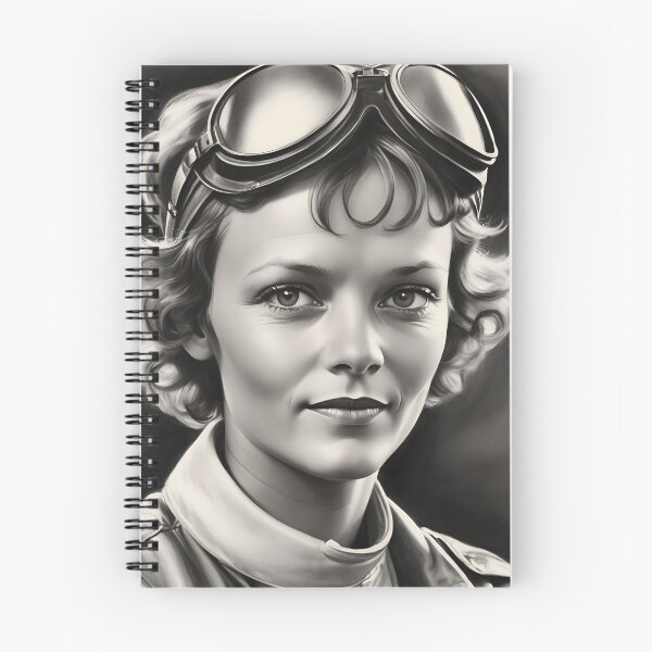 Item preview, Amelia Earhart designed and sold by WorldofCharcoal.