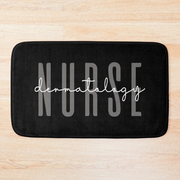 Item preview, Minimalist Dermatology Nurse Typography designed and sold by JRRTs.