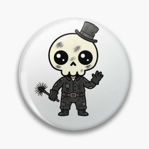 Item preview, Chimney sweep boonis skeleton designed and sold by Boonis Skeleton.