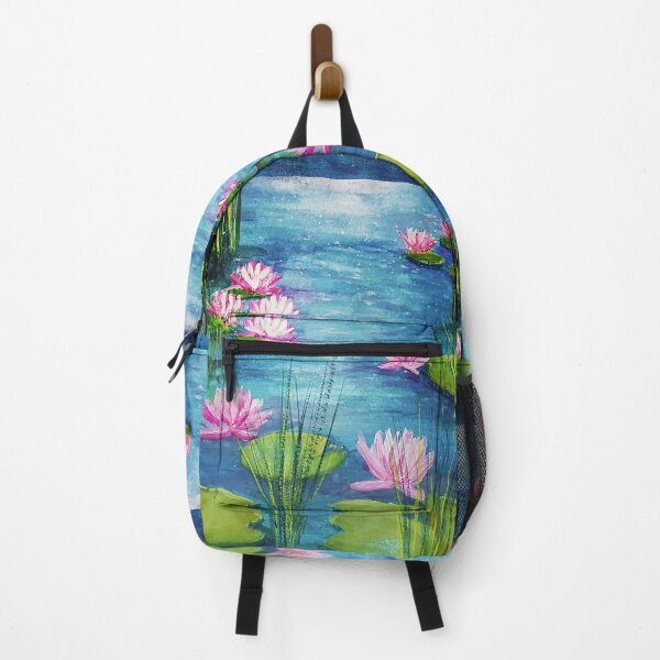 Item preview, Glimmering Lily Pond designed and sold by ZiehrArt.