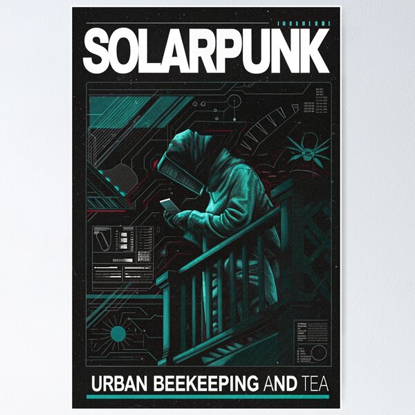 Item preview, Solarpunk: Urban Beekeeping and Tea designed and sold by Raw-Ink.