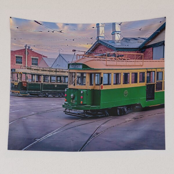 Item preview, Trams at the Depot - Bendigo, Victoria, Australia designed and sold by Steven Jodoin.