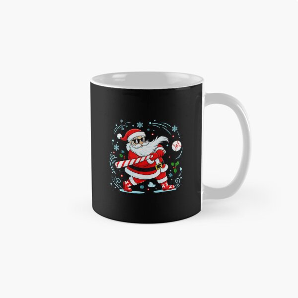 Item preview, Funny Baseball Santa 67 Christmas Xmas Pajamas designed and sold by JEFDodsonArt.