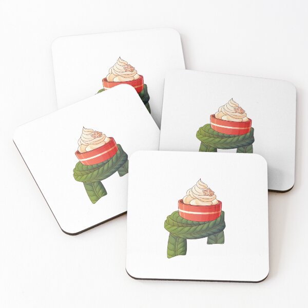 Item preview, Cozy Christmas Latte with Green Scarf Illustration designed and sold by ColorloomArt.