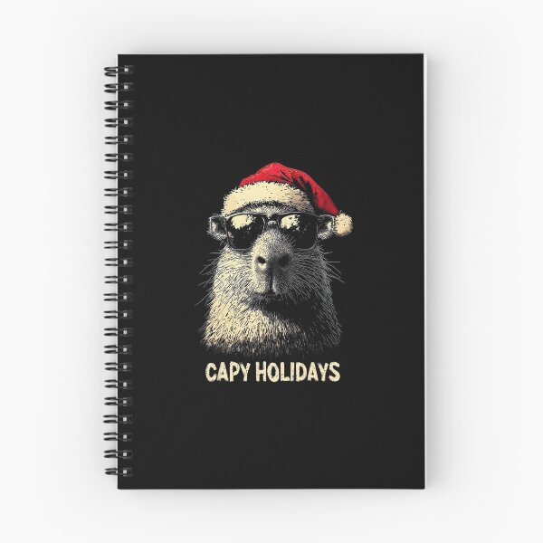 Item preview, Capy Holidays Funny Capybara Santa Winter Christmas Cheer designed and sold by nryum.