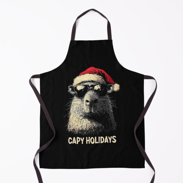 Item preview, Capy Holidays Funny Capybara Santa Winter Christmas Cheer designed and sold by nryum.