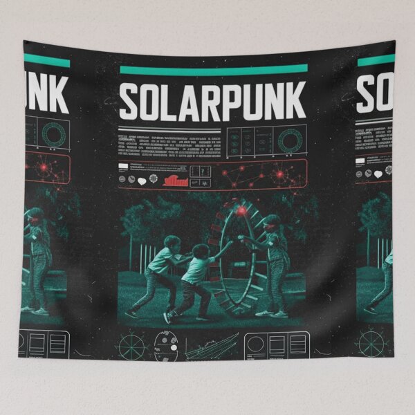 Item preview, Solarpunk: Kinetic Art Playground designed and sold by Raw-Ink.