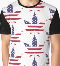 WEED USA Graphic T-Shirt